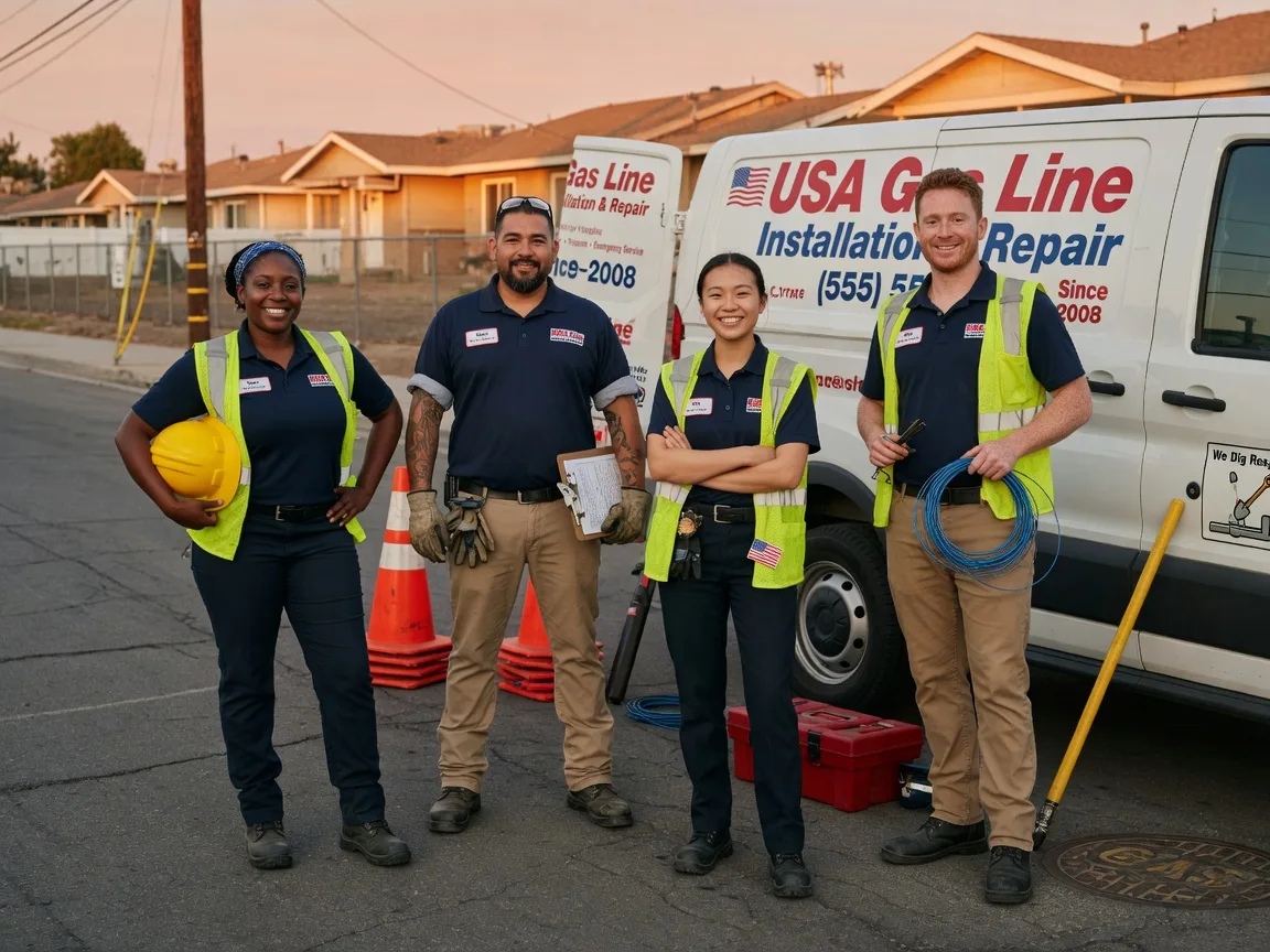 Gas Line Installation company in Wendell, MN